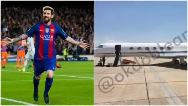 Lionel Messi Buys New Private Jet Worth $15Million